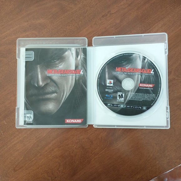 Metal Gear Solid 4 Guns Of The Patriots Playstation 3 Video Game, PS3 Video Game - Picture 3 of 4